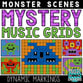 Monster Mystery Music Grids - Dynamics Digital Resources